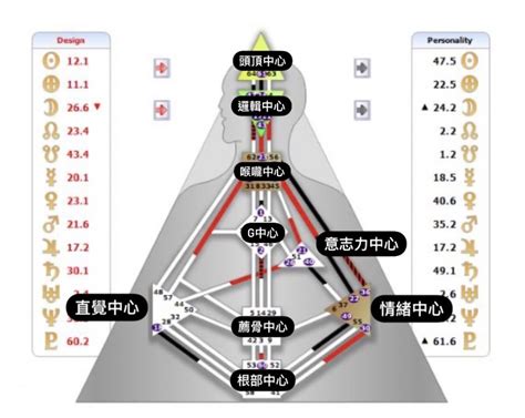 人類圖星座符號 建築結構分析